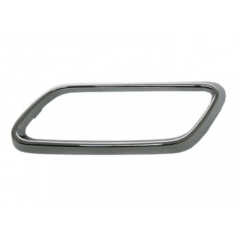 Egzoz Ucu Çerçevesi W206 Sol; Krom